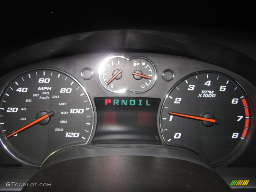 2009 Chevrolet Equinox LS AWD Gauges Photo #39376386