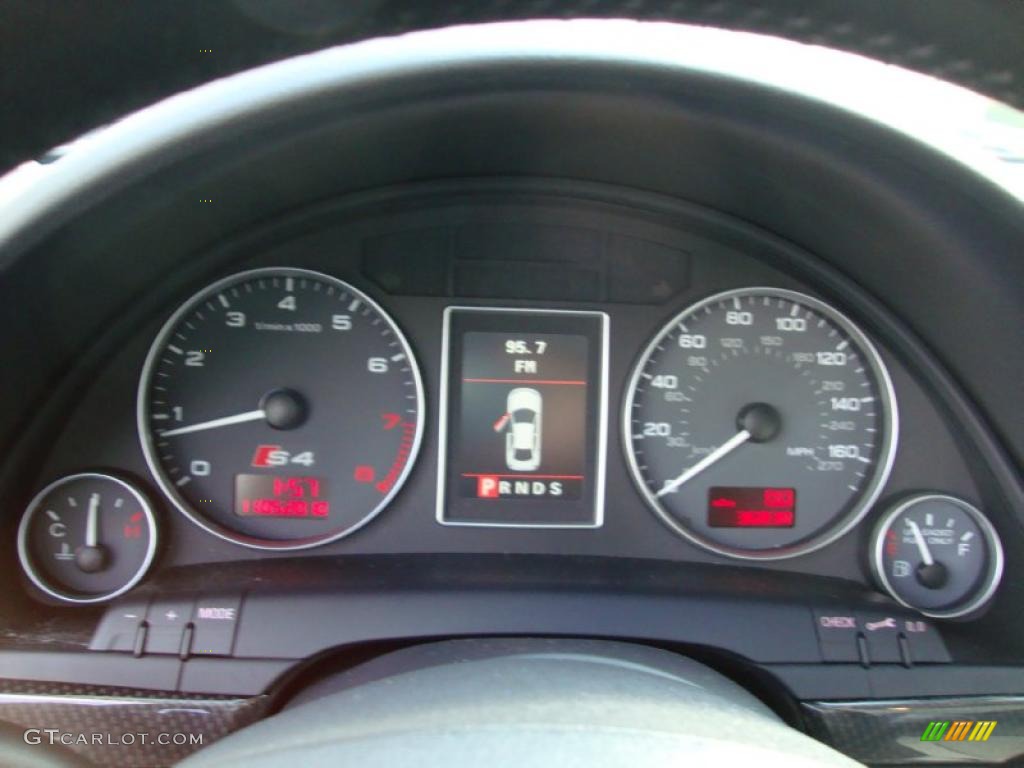 2007 Audi S4 4.2 quattro Avant Gauges Photo #39376474