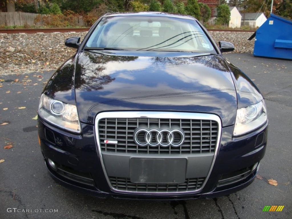 Night Blue Pearl Effect 2008 Audi A6 3.2 quattro Sedan Exterior Photo #39376554