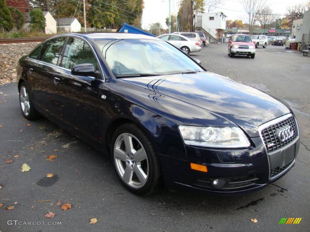Night Blue Pearl Effect 2008 Audi A6 3.2 quattro Sedan Exterior Photo #39376562