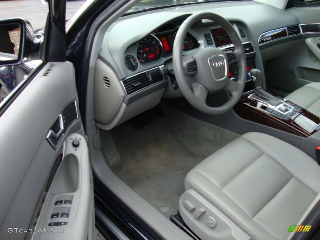 Light Grey Interior 2008 Audi A6 3.2 quattro Sedan Photo #39376722