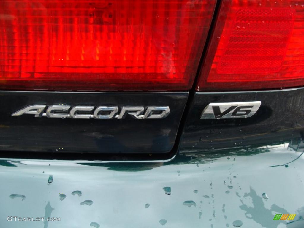 1999 Accord EX V6 Sedan - Dark Emerald Pearl / Ivory photo #9