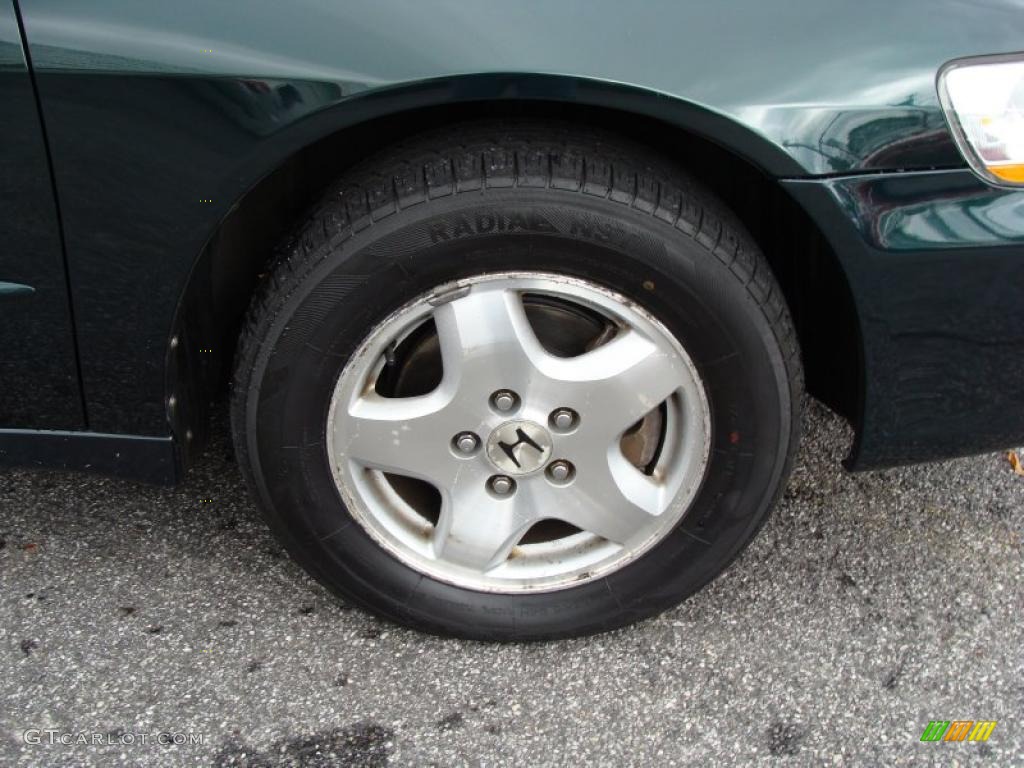 1999 Accord EX V6 Sedan - Dark Emerald Pearl / Ivory photo #12