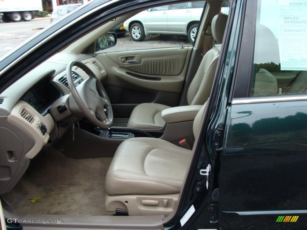 1999 Accord EX V6 Sedan - Dark Emerald Pearl / Ivory photo #18