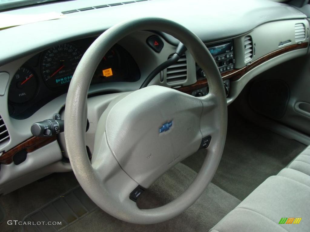 2003 Chevrolet Impala Standard Impala Model Medium Gray Dashboard Photo #39378342