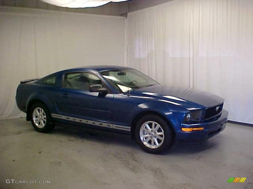 Vista Blue Metallic Ford Mustang