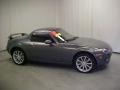 2007 Galaxy Gray Mica Mazda MX-5 Miata Grand Touring Roadster  photo #1