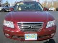 2009 Dark Cherry Red Hyundai Sonata Limited V6  photo #12