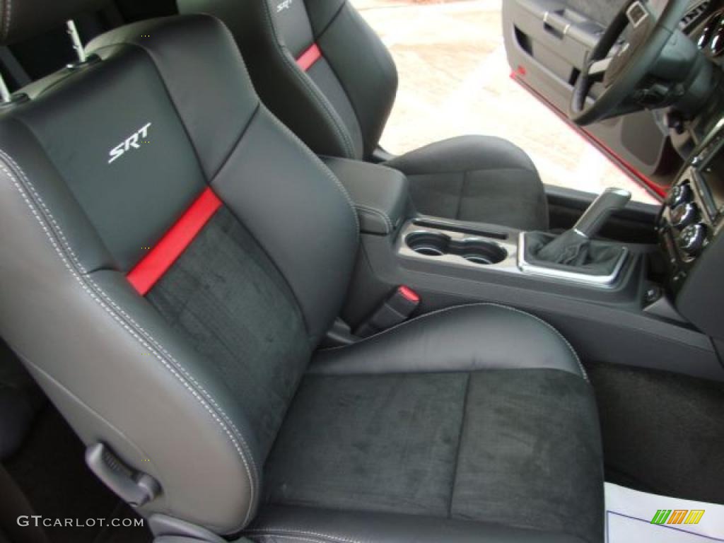 2010 Challenger SRT8 - TorRed / Dark Slate Gray photo #7