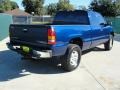 2002 Indigo Blue Metallic Chevrolet Silverado 1500 LS Extended Cab  photo #3