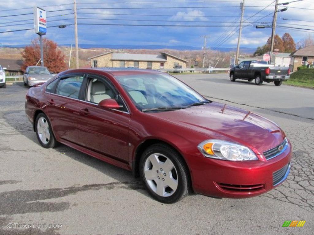 Red Jewel Tintcoat 2008 Chevrolet Impala LT Exterior Photo #39381425