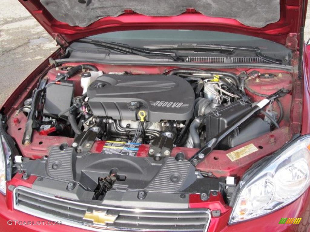2008 Chevrolet Impala LT 3.5 Liter OHV 12V VVT LZ4 V6 Engine Photo #39381449