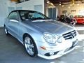  2008 CLK 550 Cabriolet Iridium Silver Metallic