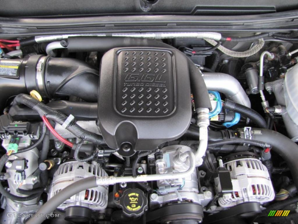 2008 Chevrolet Silverado 2500HD LTZ Crew Cab 4x4 6.6 Liter OHV 32-Valve Duramax Turbo-Diesel V8 Engine Photo #39382425
