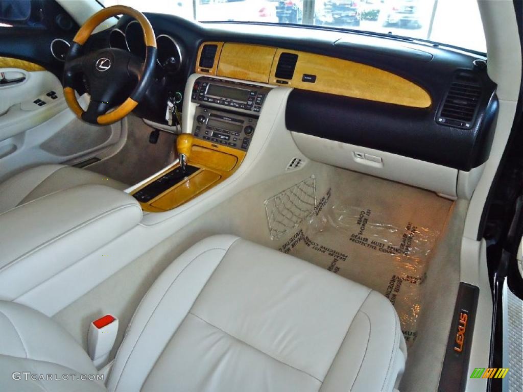 2004 Lexus SC 430 Ecru Dashboard Photo #39382777