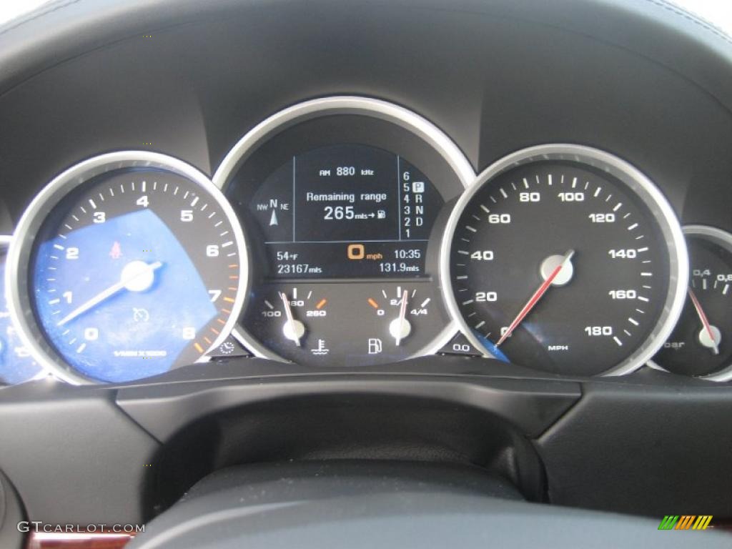 2008 Porsche Cayenne Turbo Gauges Photo #39382957
