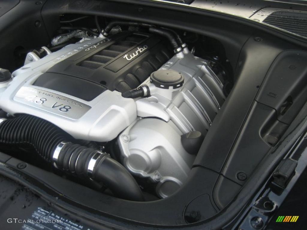 2008 Porsche Cayenne Turbo 4.8L DFI Twin-Turbocharged DOHC 32V VVT V8 Engine Photo #39383321