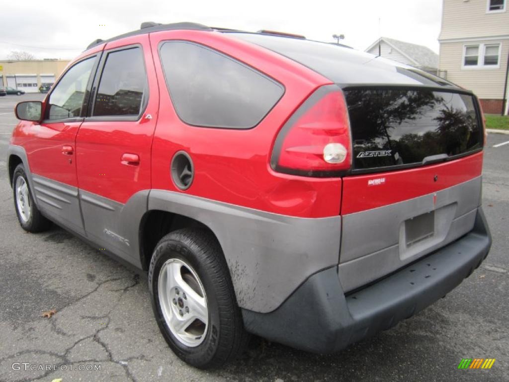 2001 Aztek  - Bright Red / Dark Gray photo #7