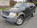 2002 Black Clearcoat Ford Explorer XLS 4x4  photo #1