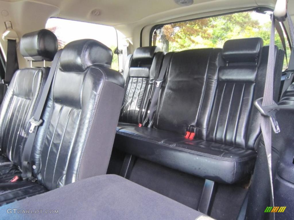 Black Interior 2003 Lincoln Navigator Luxury 4x4 Photo