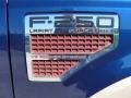 2009 Dark Blue Pearl Metallic Ford F250 Super Duty Lariat Crew Cab 4x4  photo #16