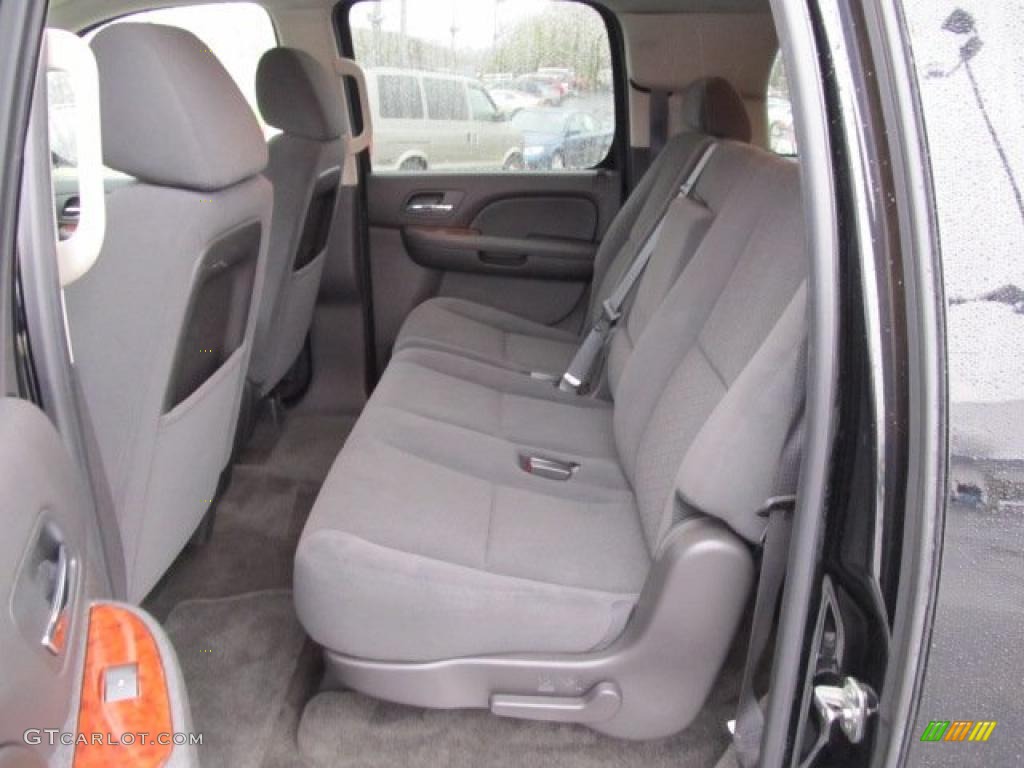 2007 Suburban 1500 LT 4x4 - Black / Ebony photo #19