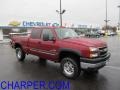 2006 Sport Red Metallic Chevrolet Silverado 2500HD LT Extended Cab 4x4  photo #1