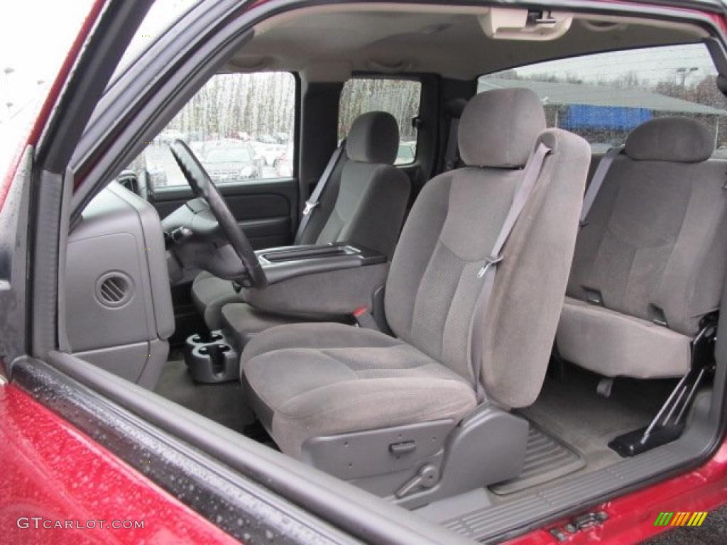 Medium Gray Interior 2006 Chevrolet Silverado 2500HD LT Extended Cab 4x4 Photo #39385069