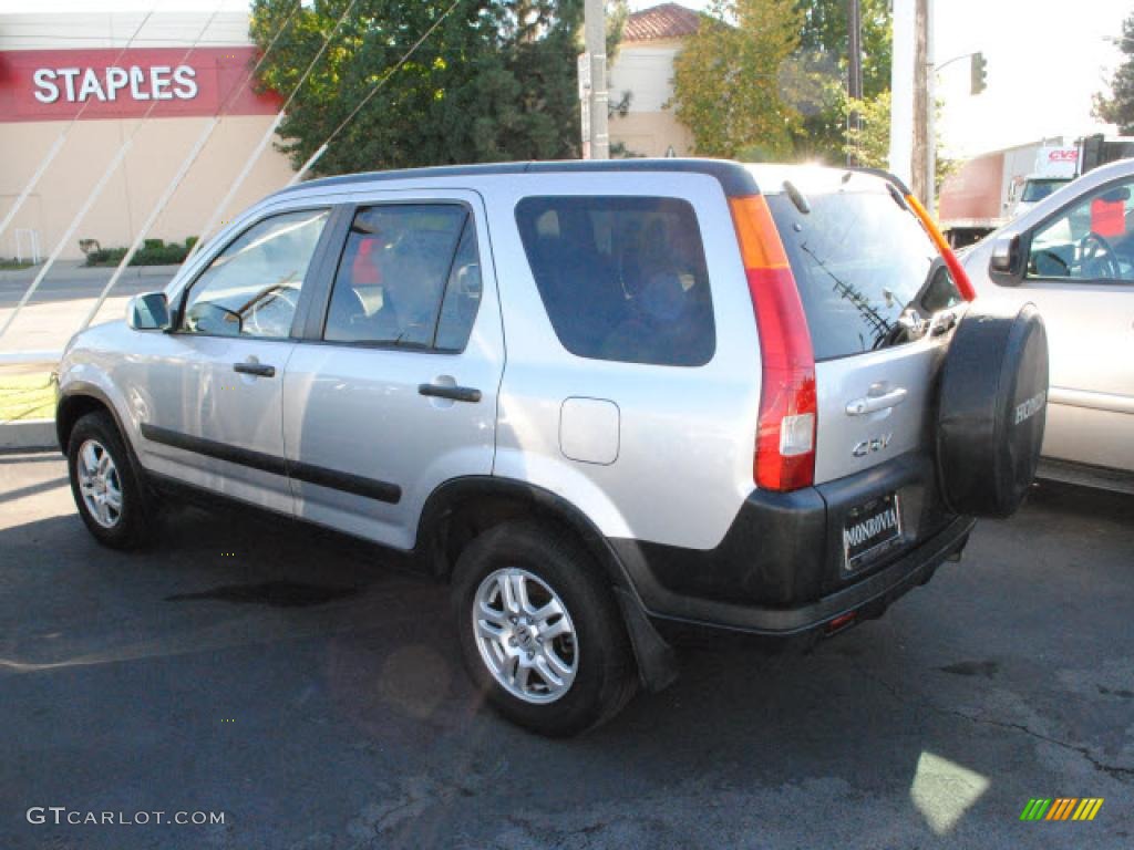2004 CR-V EX 4WD - Satin Silver Metallic / Black photo #10
