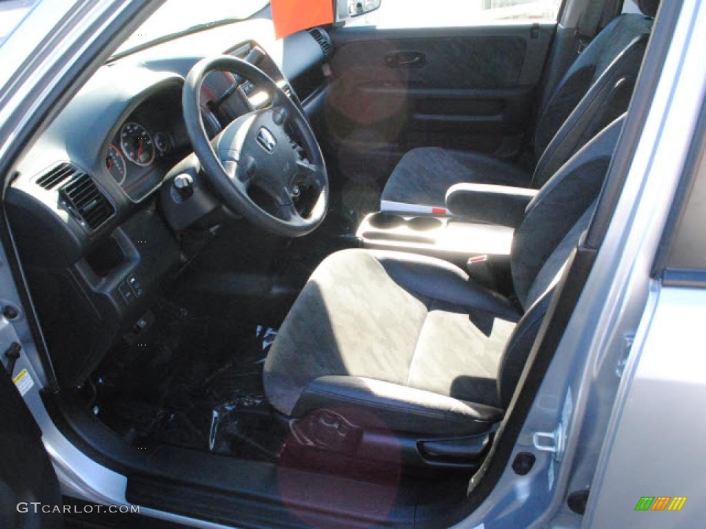 2004 CR-V EX 4WD - Satin Silver Metallic / Black photo #15