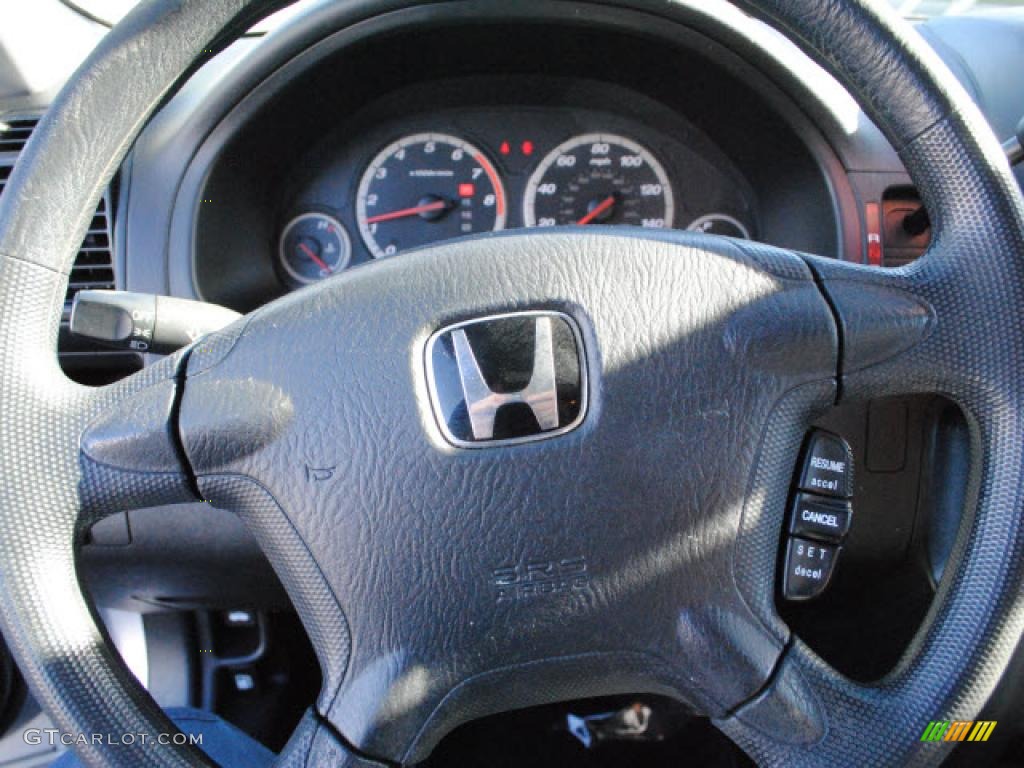 2004 CR-V EX 4WD - Satin Silver Metallic / Black photo #19