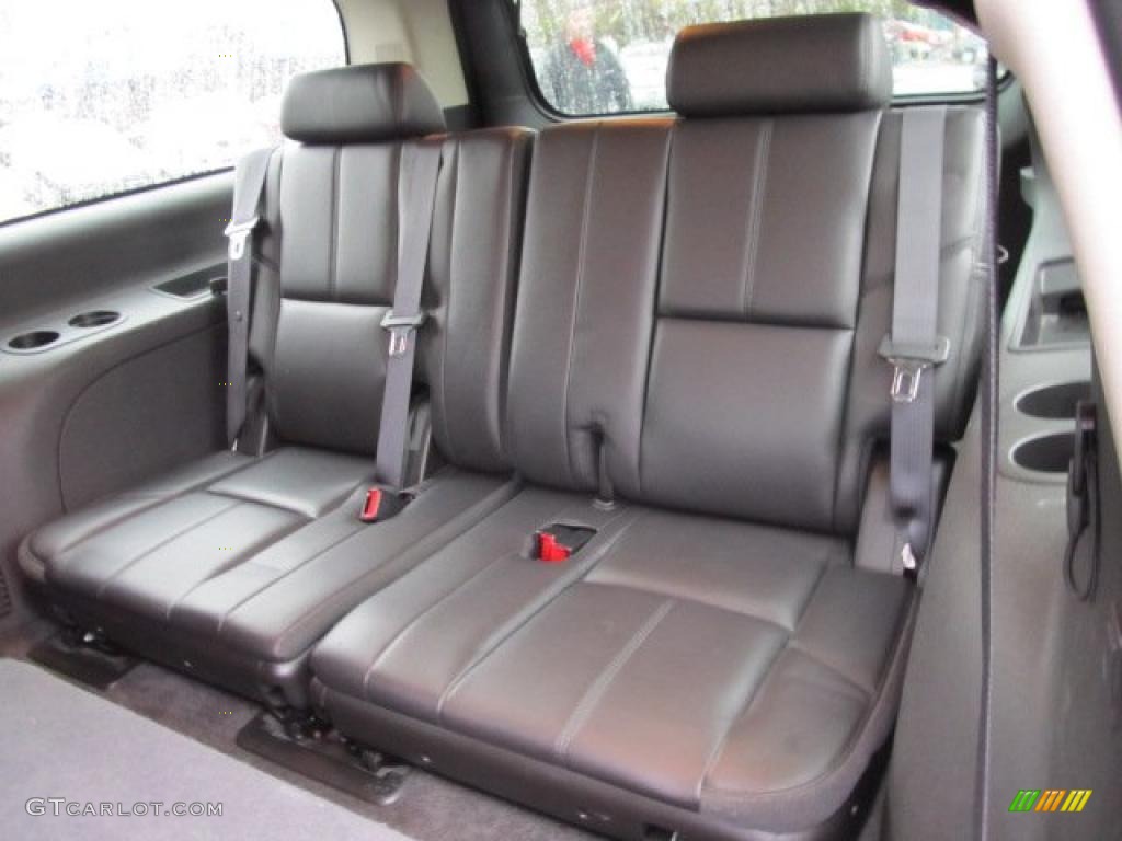Ebony Interior 2010 GMC Yukon XL SLT 4x4 Photo #39385281