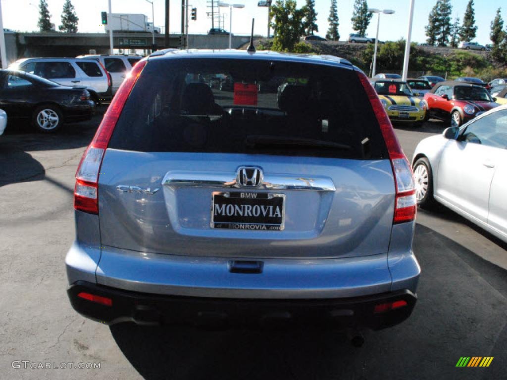 2008 CR-V EX - Glacier Blue Metallic / Gray photo #10