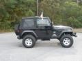 Black 2005 Jeep Wrangler X 4x4 Exterior