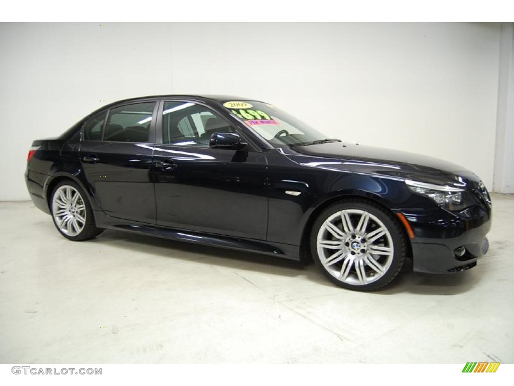 Monaco Blue Metallic 2009 BMW 5 Series 550i Sedan Exterior Photo #39386349