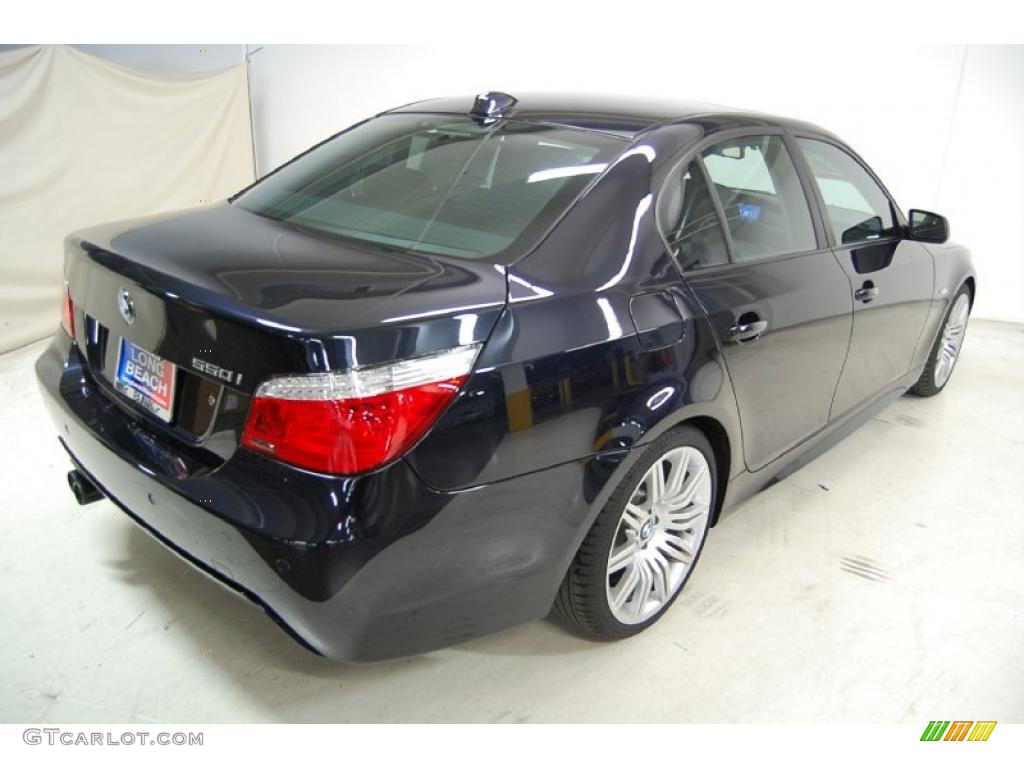 Monaco Blue Metallic 2009 BMW 5 Series 550i Sedan Exterior Photo #39386377