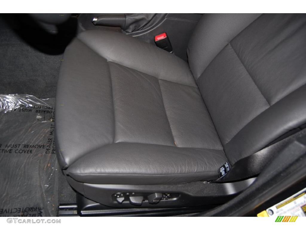 Black Interior 2009 BMW 5 Series 550i Sedan Photo #39386485