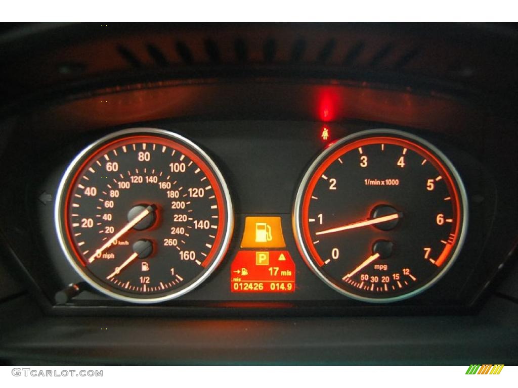 2009 BMW 5 Series 550i Sedan Gauges Photo #39386557