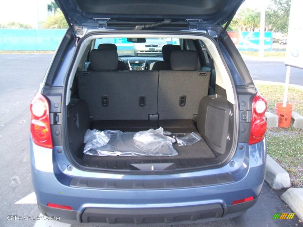 2011 Equinox LT - Twilight Blue Metallic / Light Titanium/Jet Black photo #7