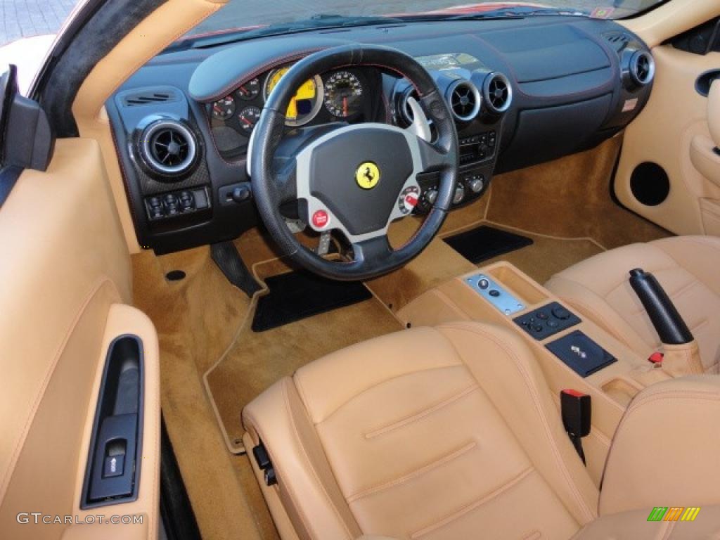 Tan Interior 2006 Ferrari F430 Coupe F1 Photo #39389217