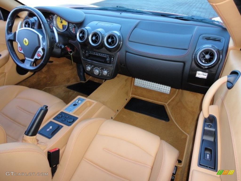 2006 Ferrari F430 Coupe F1 Tan Dashboard Photo #39389265