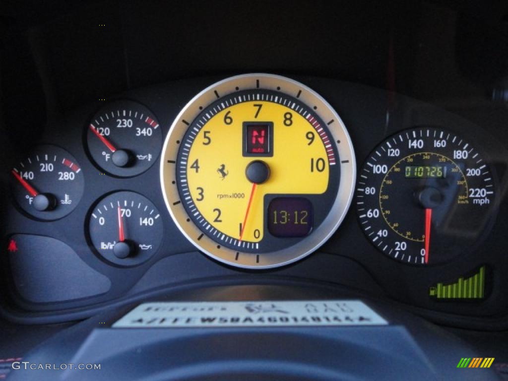 2006 Ferrari F430 Coupe F1 Gauges Photo #39389367