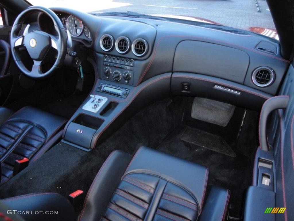 2003 Ferrari 575M Maranello F1 Black Dashboard Photo #39389761