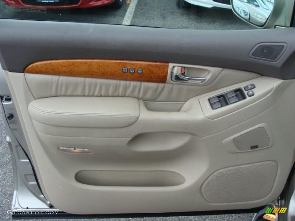 2004 Lexus GX 470 Ivory Door Panel Photo #39390277