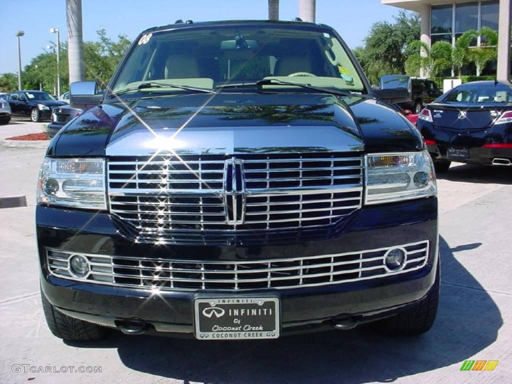 Black 2008 Lincoln Navigator L Elite Exterior Photo #39390341