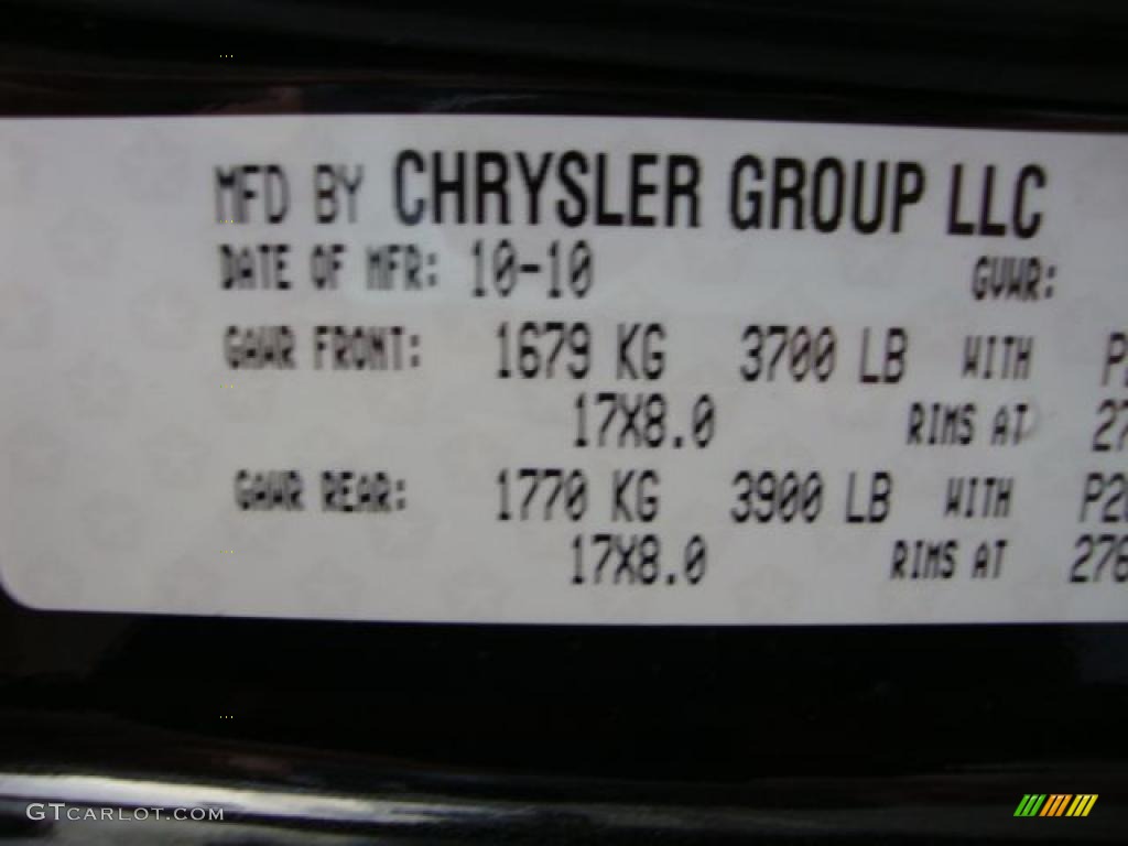 2011 Ram 1500 ST Crew Cab - Brilliant Black Crystal Pearl / Dark Slate Gray/Medium Graystone photo #19