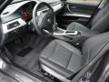 Black 2008 BMW 3 Series 335xi Sedan Interior Color