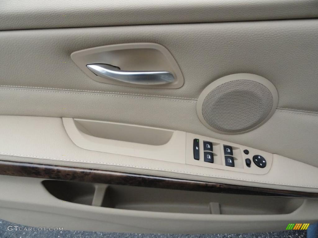 2007 3 Series 328xi Sedan - Arctic Metallic / Beige photo #8