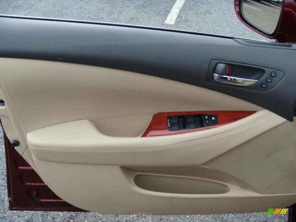 2007 Lexus ES 350 Cashmere Door Panel Photo #39392193