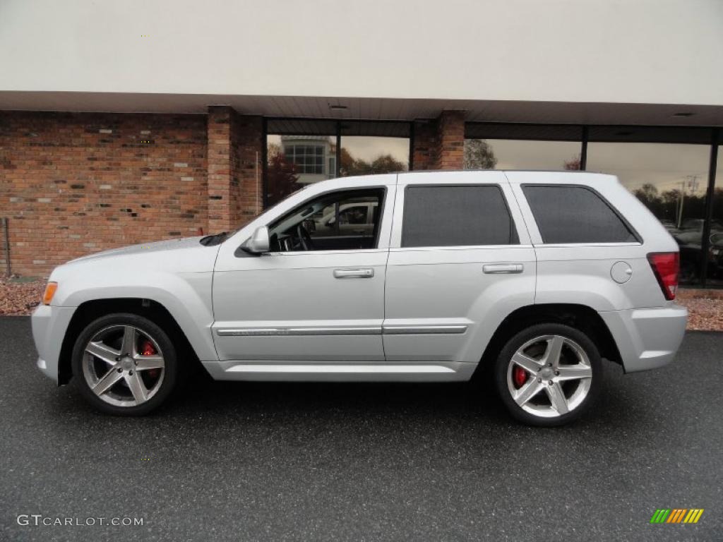 Bright Silver Metallic 2010 Jeep Grand Cherokee SRT8 4x4 Exterior Photo #39392265